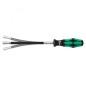 TOURNEVIS A TETE FLEXIBLE WERA 391 EMBOUTS 6 PANS-ALLEN DIAM 7 mm NOIR-VERT (VENDU A L'UNITE)  -MARQUE ALLEMANDE POUR LES