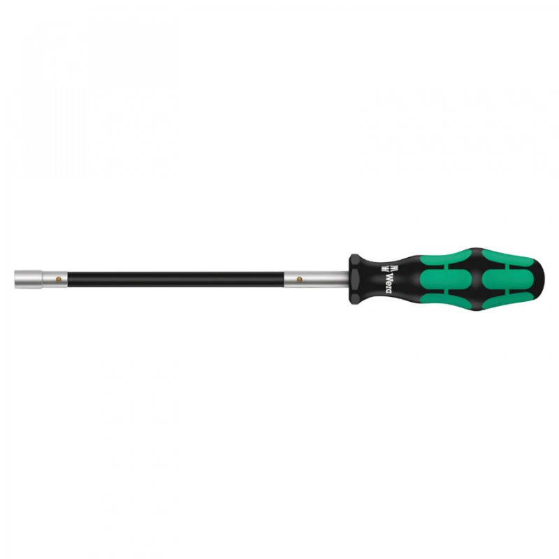 TOURNEVIS A TETE FLEXIBLE WERA 391 EMBOUTS 6 PANS-ALLEN DIAM 8 mm NOIR-VERT (VENDU A L'UNITE)  -MARQUE ALLEMANDE POUR LES