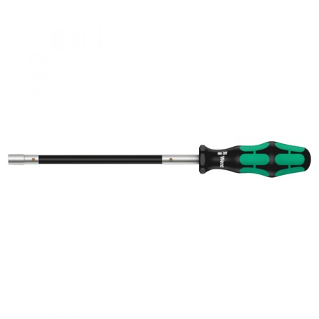 TOURNEVIS A TETE FLEXIBLE WERA 391 EMBOUTS 6 PANS-ALLEN DIAM 8 mm NOIR-VERT (VENDU A L'UNITE)  -MARQUE ALLEMANDE POUR LES