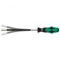 TOURNEVIS A TETE FLEXIBLE WERA 391 EMBOUTS 6 PANS-ALLEN DIAM 8 mm NOIR-VERT (VENDU A L'UNITE)  -MARQUE ALLEMANDE POUR LES