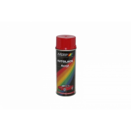 BOMBE DE PEINTURE MOTIP PRO ACRYLIQUE BRILLANT ROUGE FERRARI AEROSOL 400 ml (41750)