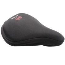 COUVRE SELLE VELO SAN REMO GEL MEMOIRE DE FORME NOIR (260X235mm)