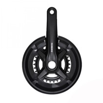 PEDALIER VTT DOUBLE 46-30D L175 ALU SHIMANO MT210 9V 148 BOOST
