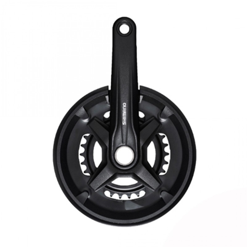 PEDALIER VTT DOUBLE 46-30D L175 ALU SHIMANO MT210 9V 148 BOOST
