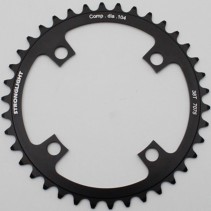 PLATEAU VTT 4BRA D.104 STRONGLIGHT MONO 38DTS NOIR ALU 7075  - EPAISSEUR 3.5mm 8-9V.
