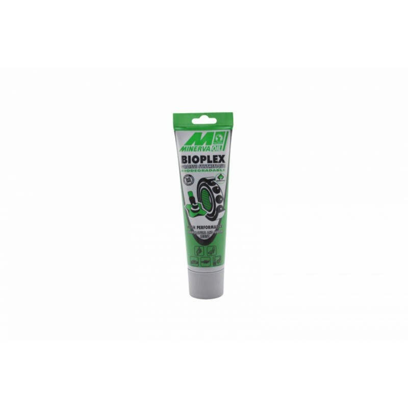 GRAISSE MULTIFONCTIONS MINERVA BIOPLEX BIODEGRADABLE (MOTO-MOTOCULTURE-MARINE) (TUBE 250 g)