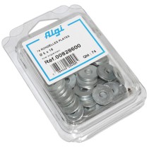 RONDELLE PLATE ACIER DIAM  6x18  (BLISTER DE 74)  (00828600)  -ALGI-