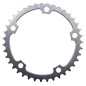 PLATEAU ROUTE 5BRA D.130 MICHE 39DTS INTERIEUR TYPE SHIMANOARGENT 9-10V.