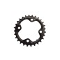 PLATEAU VTT DOUBLE DIAM  80 INTER 28DTS NOIR 4 BRANCHES MICHE 10V COMP. SRAM X0/XX