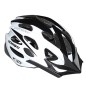 CASQUE VELO ADULTE NEWTON ROUTE-VTT VICTORY BLANC-NOIR TAILLE 58-61 AVEC VISIERE ET LOCK (VENDU EN BOITE)
