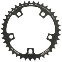 PLATEAU ROUTE 5BRA D.110 MICHE 39DTS INTERIEUR TYPE SHIMANO ET CAMPA ALU NOIR 9-10V.
