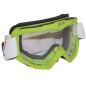 MASQUE-LUNETTES CROSS PROGRIP 3201 ATZAKI VERT ECRAN TRANSPARENT ANTI-RAYURES-ANTI U.V. COMPATIBLE AVEC PORT LUNETTES DE VUE