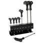 OUTIL CLE ALLEN P2R T   TETE SPHERIQUE 2-2,5-3-4-5-6-8-10 (JEU DE 8 PIECES)