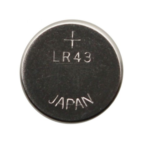 PILE BOUTON LR43  1.5V DURACELL (BLISTER DE 2)