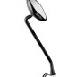 RÉTROVISEUR ERGOTEC M88L GAUCHE BRAS LONG 190 mm ALU NOIR - 63510001 - 4016538074631