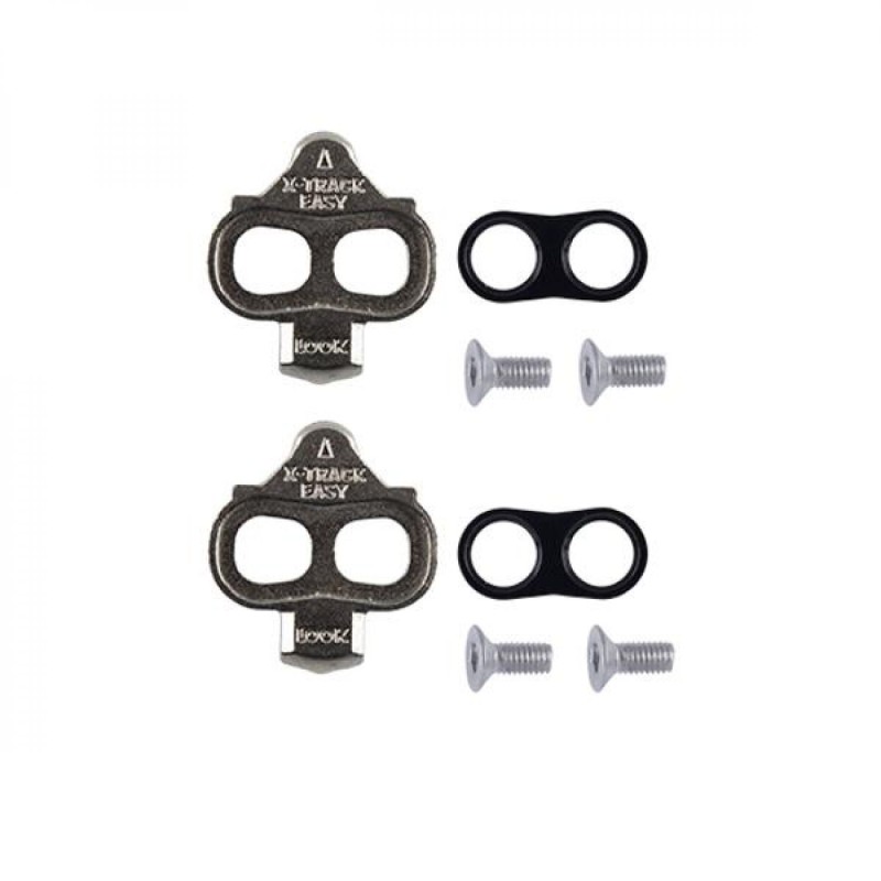 CALE PEDALE VTT LOOK X TRACK EASY MOBILE /- 6° ANTHRACITE COMPATIBLE SPD (PR) CALE PEDALE VTT LOOK X TRACK EASY MOBILE /- 6° ANTHRACITE COMPATIBLE SPD (PR)