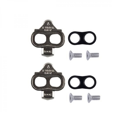 CALE PEDALE VTT LOOK X TRACK EASY MOBILE  /- 6° ANTHRACITE COMPATIBLE SPD (PR) 