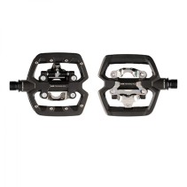 PEDALE VTT/TREKKING AUTO LOOK GEO TREKKING ROC POLYVALENTE NOIR (PR)
