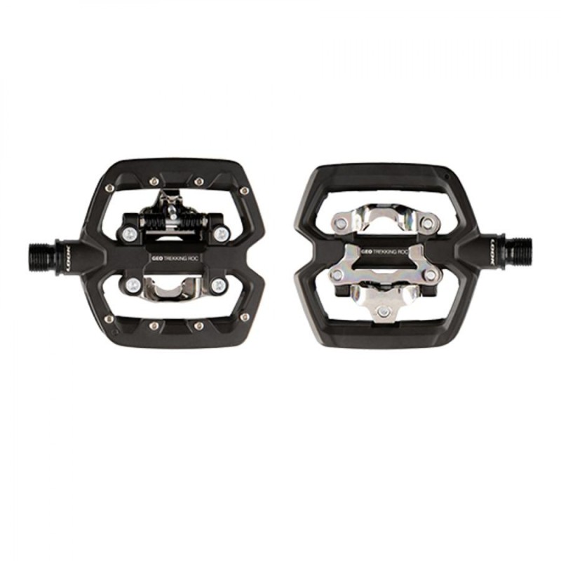 PEDALE VTT/TREKKING AUTO LOOK GEO TREKKING ROC POLYVALENTE NOIR (PR) PEDALE VTT/TREKKING AUTO LOOK GEO TREKKING ROC POLYVALENTE NOIR (PR)