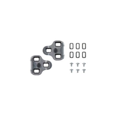 CALE PEDALE ROUTE LOOK KEO GRIP MOBILE 4.5° ANTIGLISSE GRIS (PR)