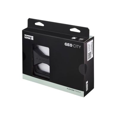 PEDALE VTT/TREKKING/CITY LOOK GEO CITY NOIR 330GR (PR)