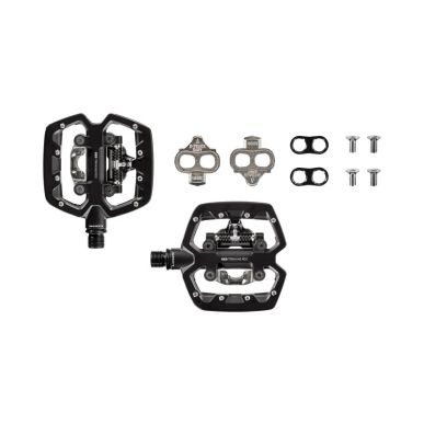 PEDALE VTT/TREKKING AUTO LOOK GEO TREKKING ROC POLYVALENTE NOIR (PR)