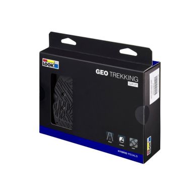PEDALE VTT/TREKKING AUTO LOOK GEO TREKKING GRIP POLYVALENTE NOIR (PR)