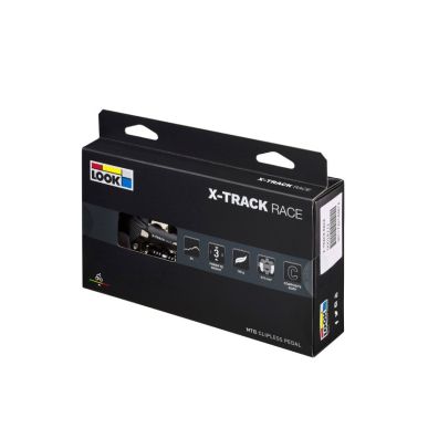 PEDALE VTT AUTO LOOK X TRACK RACE NOIR (PR)