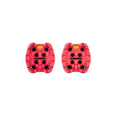 PAD/REVETEMENT PEDALE LOOK TRAIL GRIP ROUGE (X4)