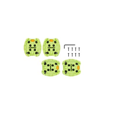 PAD/REVETEMENT PEDALE LOOK TRAIL GRIP LIME (X4)