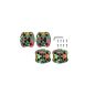 PAD/REVETEMENT PEDALE LOOK TRAIL GRIP CAMO (X4) PAD/REVETEMENT PEDALE LOOK TRAIL GRIP CAMO (X4)
