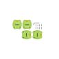 PAD/REVETEMENT PEDALE LOOK CITY GRIP LIME (X4) PAD/REVETEMENT PEDALE LOOK CITY GRIP LIME (X4)