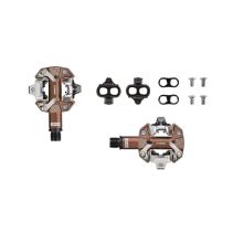 PEDALE VTT AUTO LOOK X TRACK GRAVEL BRONZE FONCE (PR)