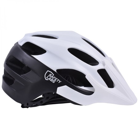 CASQUE VELO ADULTE SAFETY LABS IN-MOLD VOX BLANC/NOIR MAT T.L (57-61CM)