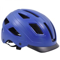 CASQUE VELO ADULTE SAFETY LABS E-BAHN BLEU AVEC ECLAIRAGE LED INTEGREE T.L (59-61CM)