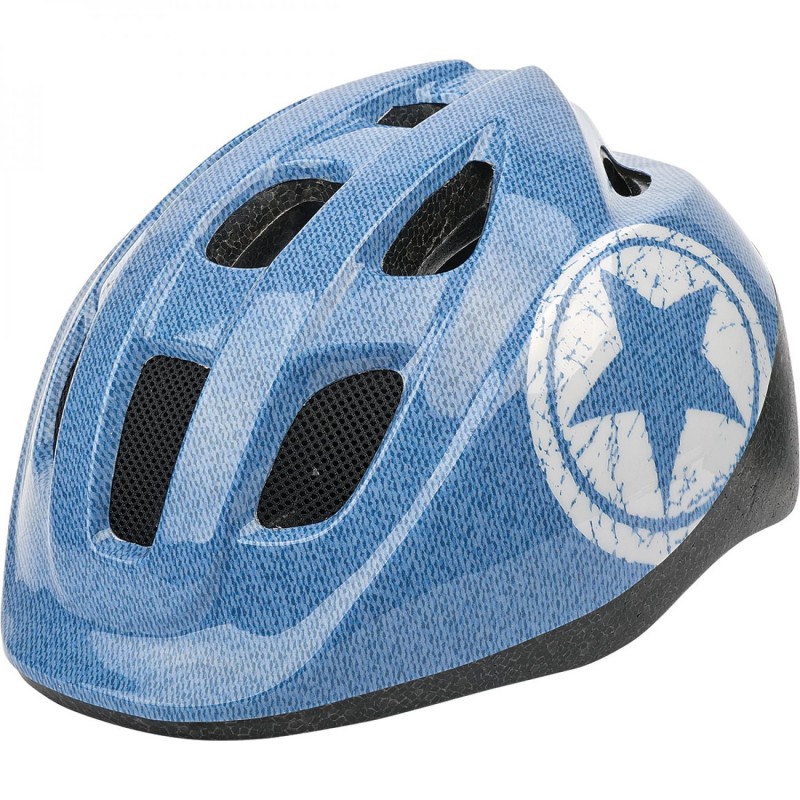 CASQUE VELO ENFANT POLISPORT JUNIOR JEANS (52-56CM)