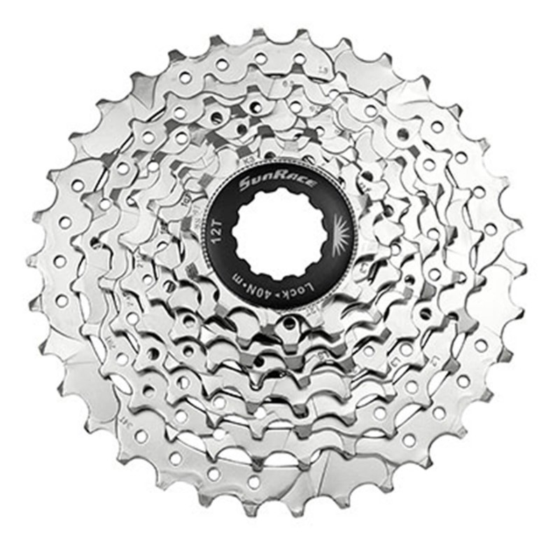 Cassette  8v. Sunrace 11-32 m66 pour Shimano/Sram nickel