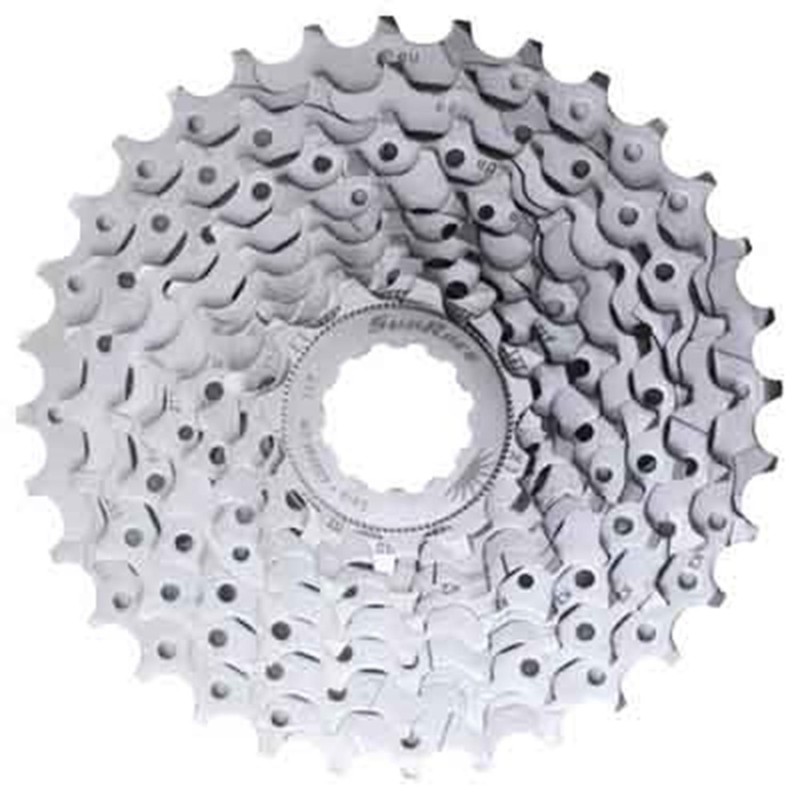 Cassette  9v. Sunrace 11-32 m96 pour Shimano nickel