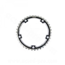 PLATEAU WTP 38 DENTS ROUTE COMPACT 110 mm NOIR