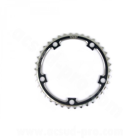 PLATEAU WTP 38 DENTS ROUTE COMPACT 110 mm NOIR