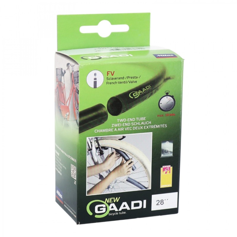 CHAMBRE A AIR VELO POUR VAE-E-BIKE 28 - 700 x 38-45 RUBENA-GAADI (40-47-622) VALVE PRESTA CHAMBRE A AIR VELO POUR VAE-E-BIKE 28 - 700 x 38-45 RUBENA-GAADI (40-47-622) VALVE PRESTA