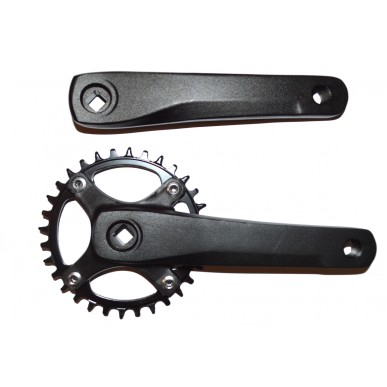 PEDALIER MONO 32T 9V L170 - C3302093-170    - 3032651893448