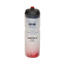 Bidon isotherm Zefal arctica 75 rouge-argent 700ml (  2h30) (vissable) (gamme 2021)