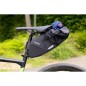 SACOCHE DE SELLE VELO ZEFAL Z-ADVENTURE R5 POUR 5L NOIR ETANCHE FIXATION VELCRO ( L 370x 70à175 x130mm) CHARGE MAXI 5kgs