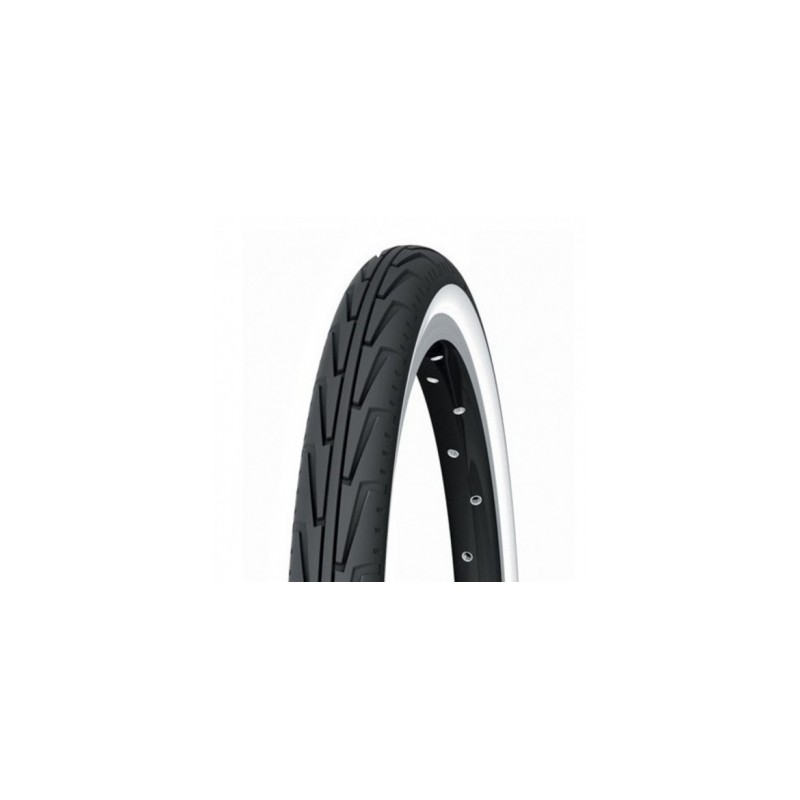 Pneu Michelin 500a diabolo city blanc/noir