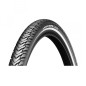 Pneu vtt/urbain 26x1.60 Michelin protek cross flanc reflechissant tt noir tr (40-559)