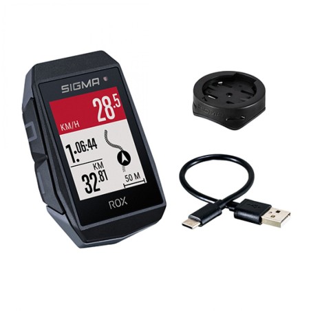 Compteur velo sans fil/gps Sigma rox 11.1  evo 150 fcts noir