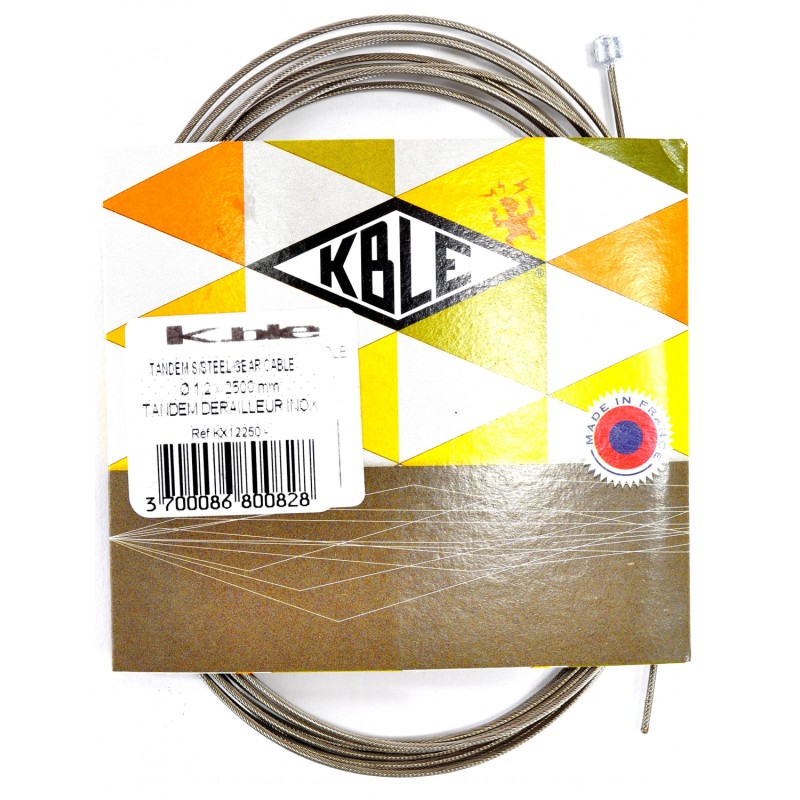 CABLE DER INOX TANDEM  2500MM - C8452147 - 3700086800828