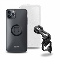 Pack complet SP-CONNECT Bike Bundle II fixé sur guidon et potence iPhone 11 Pro Max