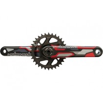 Pédalier 12V TRUVATIV EAGLE DESCENDANT DH Carbon TroyLeeDesigns DUB73 DM 32Dts X-Sync2 165mm Rouge -   - 00.6118.579.000 -